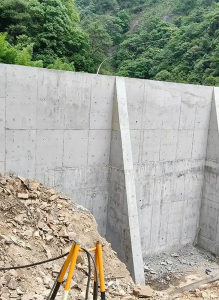 唐山唐海县重力式挡土墙